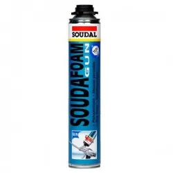 Espuma de poliureano SOUDAFOAM GUN - SOUDAL - 1