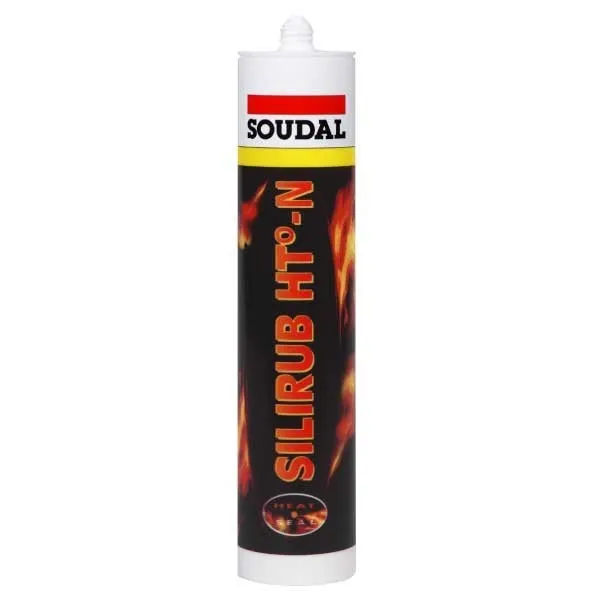 Mastic SILIRUB HT-N Noir - SOUDAL