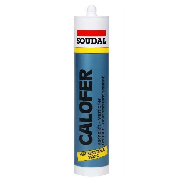 Mastic réfractaire CALOFER anthracite - SOUDAL