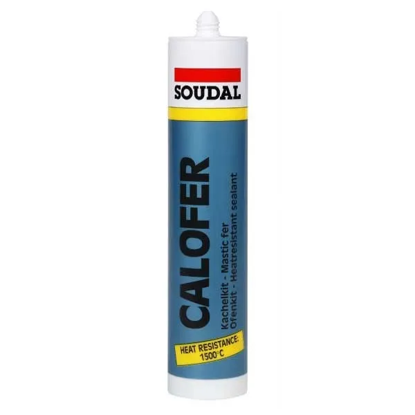 Mastic réfractaire CALOFER anthracite - SOUDAL