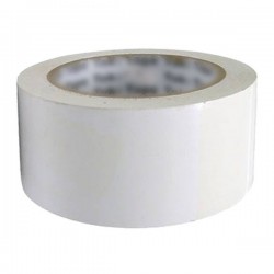 Fita adesiva de PVC industrial branca 48x60 - 1