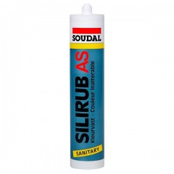 Silicone acético SILIRUB AS - SOUDAL - 1