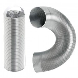 Tubo flexível de Alumínio compacto diâmetro 80 - 1