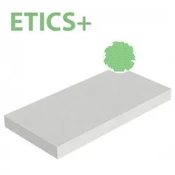 Placa de poliestireno expandido EPS ETICS+ 25kg/m3 1000x500x80 R 2,35 - 1