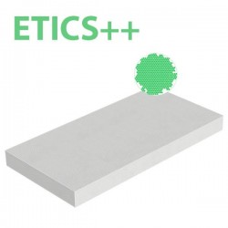 Placa de poliestireno expandido EPS ETICS++ 30kg/m3 1000x500x40 R 1,21 - 1