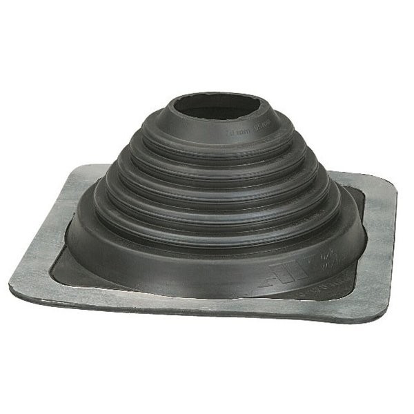 Membrana impermeável em EPDM para telhado Pipeco Nº 7 Ø140 ao Ø292 mm - 2 Membrana impermeável em EPDM para telhado Pipeco Nº 7 Ø140 ao Ø292 mm - 2