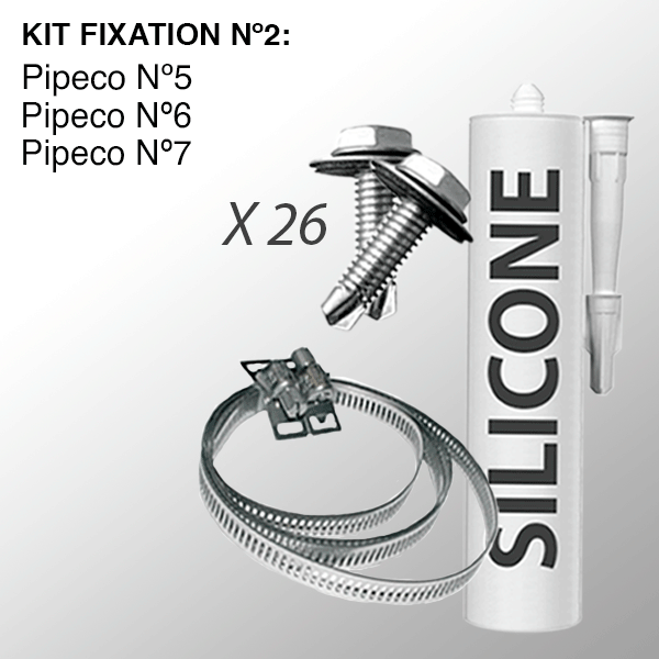 Kit para instalação e vedação do Pipeco - 3 Kit para instalação e vedação do Pipeco - 3