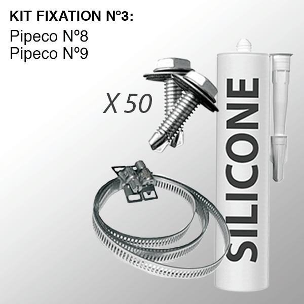 Kit para instalação e vedação do Pipeco - 4 Kit para instalação e vedação do Pipeco - 4