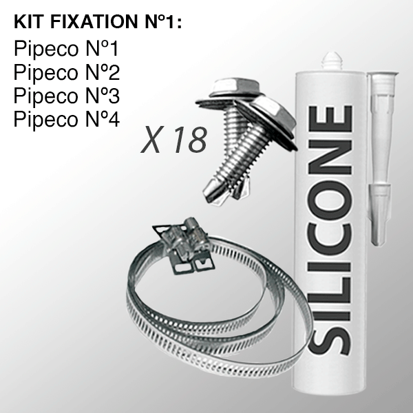 Kit para instalação e vedação do Pipeco - 2 Kit para instalação e vedação do Pipeco - 2