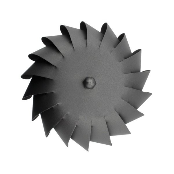 Girândola para tubagem de chaminé em aço Inox simples Preto / antracite - 3 Girândola para tubagem de chaminé em aço Inox simples Preto / antracite - 3
