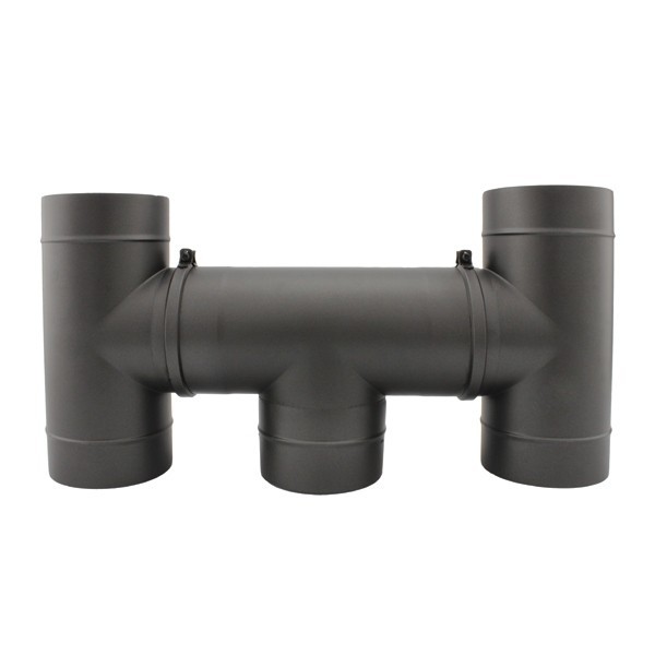 Chapéu anti-tempestade para chaminé em Inox simples Preto / antracite - 1 Chapéu anti-tempestade para chaminé em Inox simples Preto / antracite - 1
