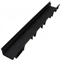 Canal de drenagem evolution PP Preto A15 100 x 12,3 x 7,5 cm - 1