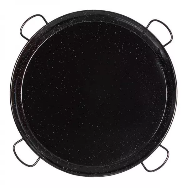 Frigideira para Paella de aço esmaltado com 4 pegas 80cm - 2 Frigideira para Paella de aço esmaltado com 4 pegas 80cm - 2