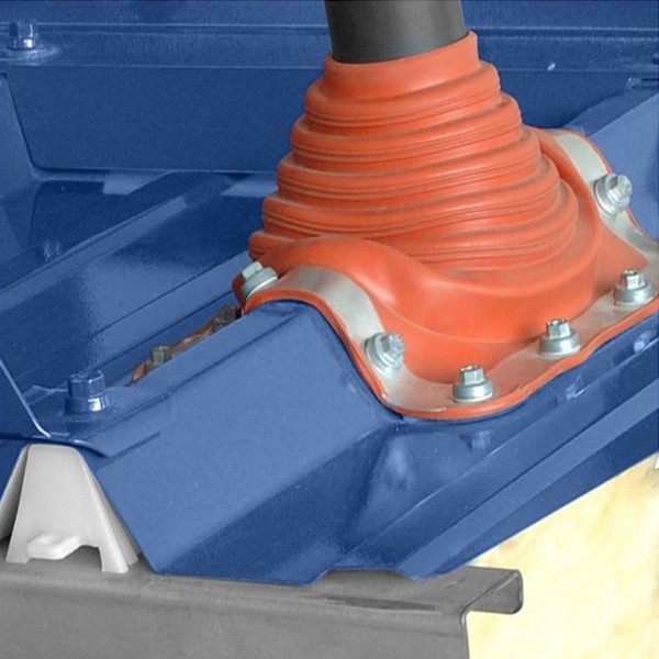 Membrana impermeável em Silicone para chaminé Pipeco Nº 3 Ø6 ao Ø146 mm - 6 Membrana impermeável em Silicone para chaminé Pipeco Nº 3 Ø6 ao Ø146 mm - 6
