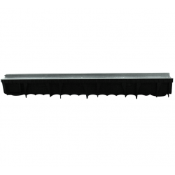 Canal drenagem oculta central Aço e PVC 100 x 12,3 x 1,5 cm - 8