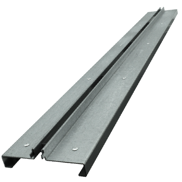 Canal drenagem oculta central Aço e PVC 100 x 12,3 x 1,5 cm - 9 Canal drenagem oculta central Aço e PVC 100 x 12,3 x 1,5 cm - 9
