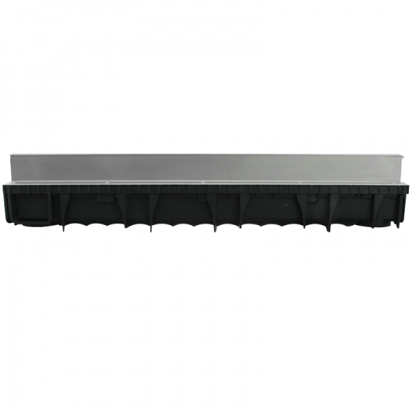 Canal drenagem oculta central Aço e PVC 100 x 12,3 x 7 cm - 8 Canal drenagem oculta central Aço e PVC 100 x 12,3 x 7 cm - 8