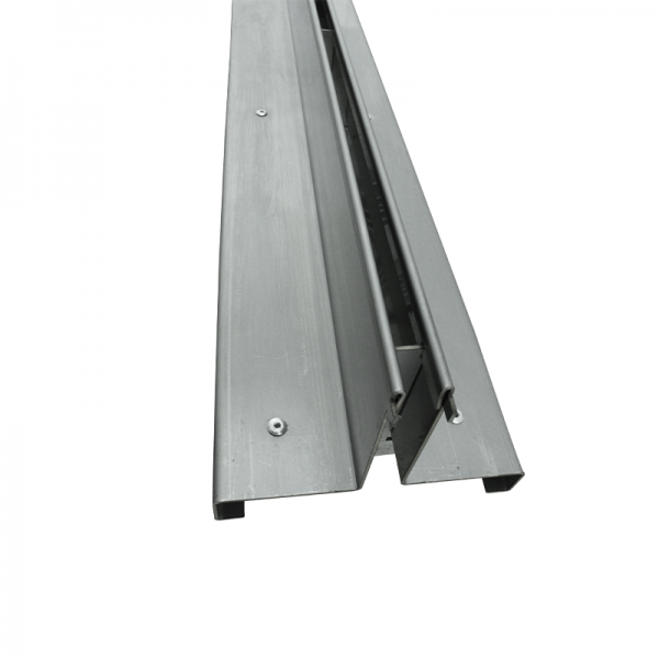 Canal drenagem oculta central Inox e PVC 100 x 12,3 x 7 cm - 6 Canal drenagem oculta central Inox e PVC 100 x 12,3 x 7 cm - 6