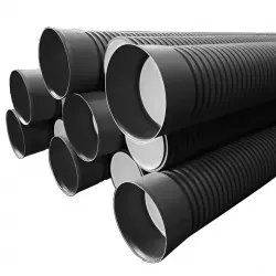 Tubo corrugado PEAD para saneamento SN8 D.1000 mm - 4