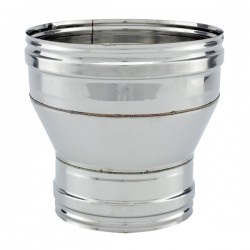 Redução Inox parede simples - 1