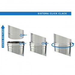 Redução Inox parede simples - 7