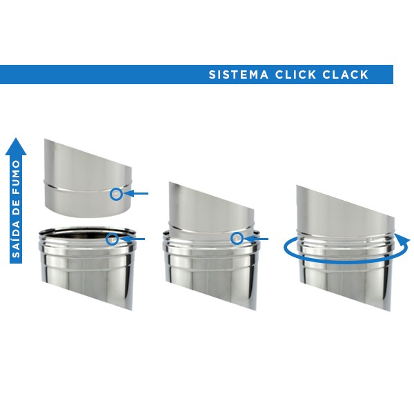 Redução Inox parede simples - 7 Redução Inox parede simples - 7