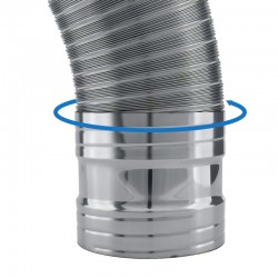 União para tubo flexível Ø 100 - 2
