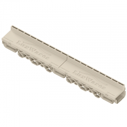 Canal com grelha oculta LuxWares 100x13x6cm +2cm - 1