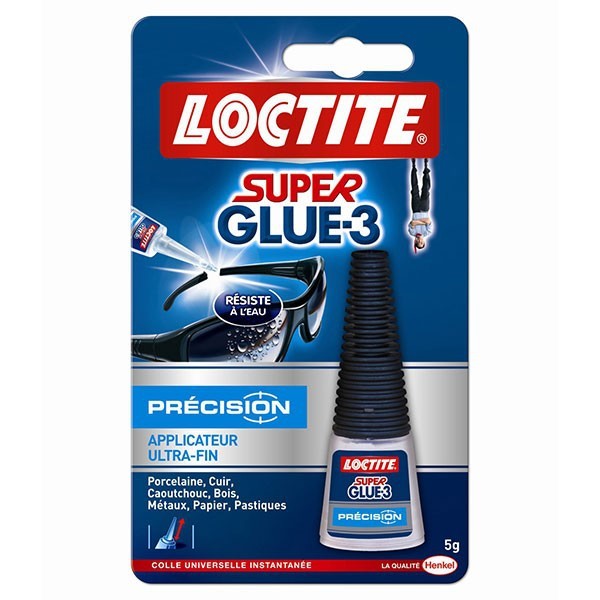 Cola instantânea - loctite - SuperCola 3 - PRECISÃO - 1 Cola instantânea - loctite - SuperCola 3 - PRECISÃO - 1