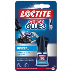 Cola instantânea - loctite - SuperCola 3 - PINCEL - 1