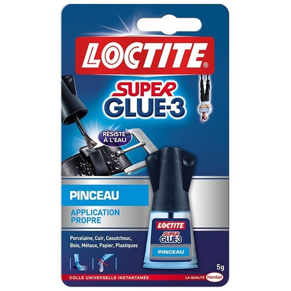 Cola instantânea - loctite - SuperCola 3 - PINCEL - 1 Cola instantânea - loctite - SuperCola 3 - PINCEL - 1