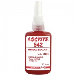 Vedante de roscas resistente a óleo Loctite 542 - 1