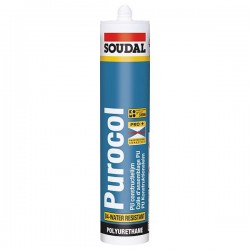 Cola de madeira PUROCOL transparente - SOUDAL - 1