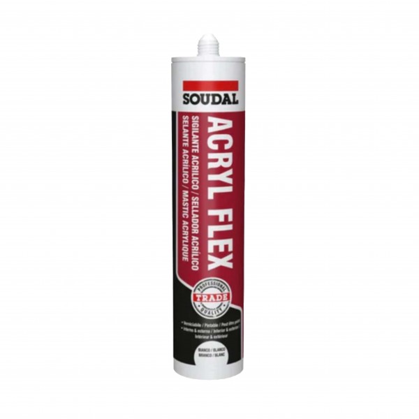 Acryl Flex - SOUDAL (caixa 12un) - 1 Acryl Flex - SOUDAL (caixa 12un) - 1