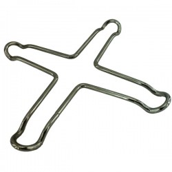 Grelha de redução para Trempe / Fogão cromada - 1
