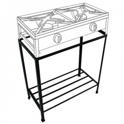 Bancada para Trempe / Fogão 80x40 H62 - 1