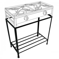 Bancada para Trempe / Fogão 90x30 H62 - 1