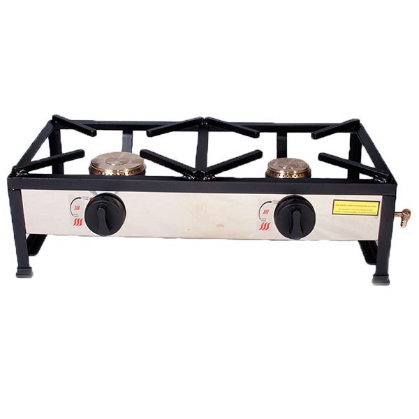 Trempe / Fogão portátil de 2 boca a gás 70x35 - 1 Trempe / Fogão portátil de 2 boca a gás 70x35 - 1