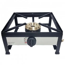 Trempe / Fogão portátil MAXI de 1 boca a gás 30x30 - 1