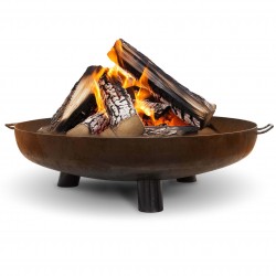 BonBowl Plus brasero de exterior com pés em aço corten Ø100 - 1