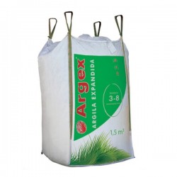 Granulo de argila expandida FLORA 8 - 12,5 mm big-bag 1,5 m3 - 1
