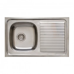 Lava-louças CASCADE de pousar 1 pia e escorredor 90 X 50 - 1