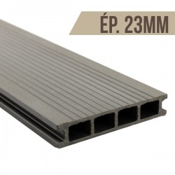 Lamina de deck composite antracite 2200x150x23mm - 1