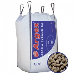 Granulo de argila expandida 6,3 - 12,5 mm big-bag 1,5 m3 - 1