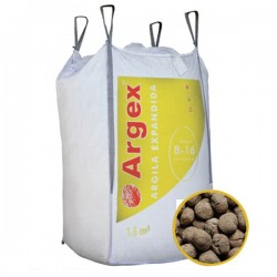 Granulo de argila expandida 8 - 16 mm big-bag 1,5 m3 - 1
