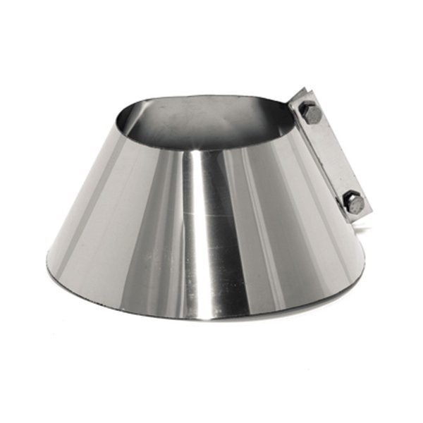 Gola para cobre águas em Inox - 1 Gola para cobre águas em Inox - 1