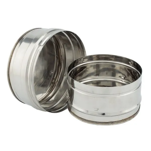 Tampo para chaminé em Inox simples - 1 Tampo para chaminé em Inox simples - 1