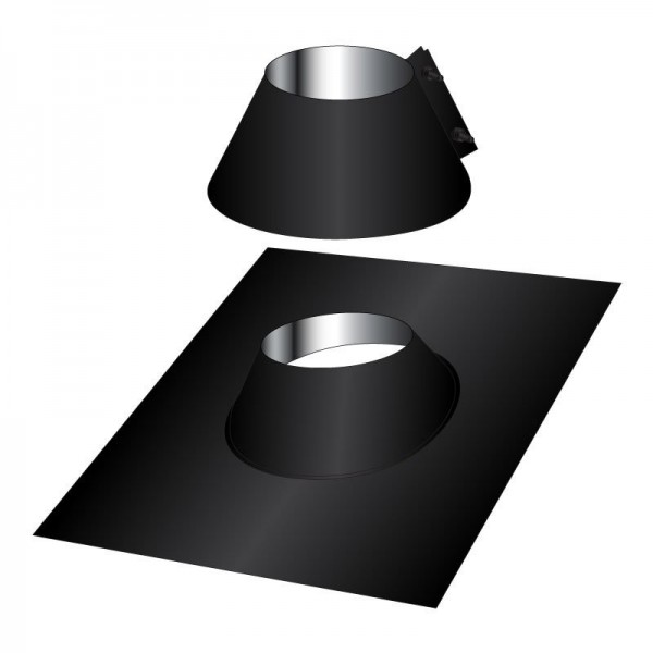 Gola para cobre águas em Inox Preto / antracite - 2 Gola para cobre águas em Inox Preto / antracite - 2
